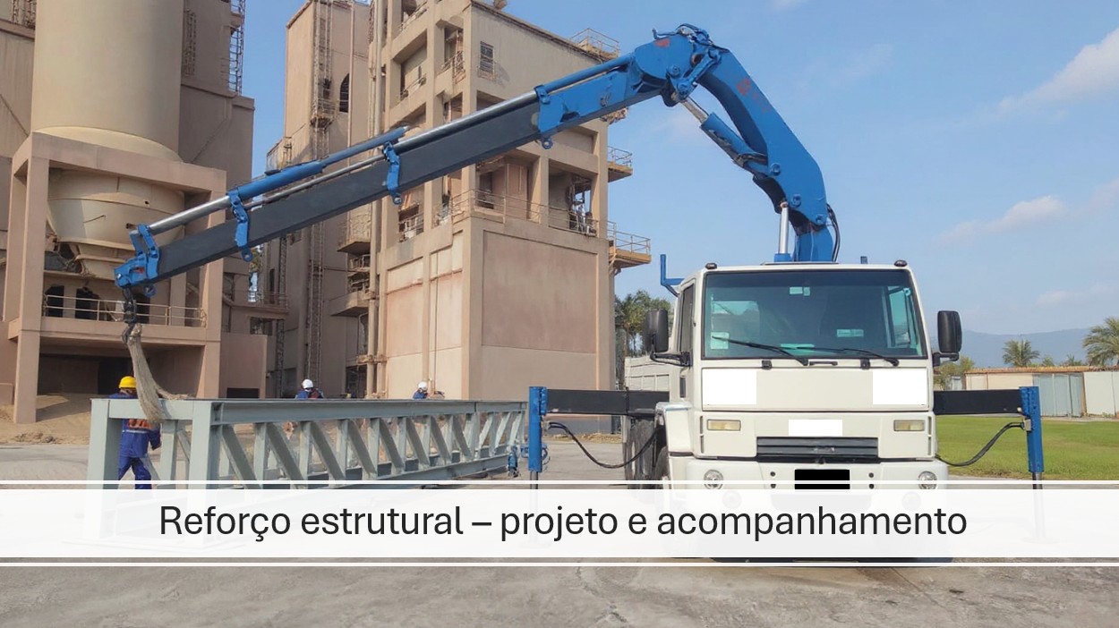 Estrutura metálica industrial — imagem ilustrativa