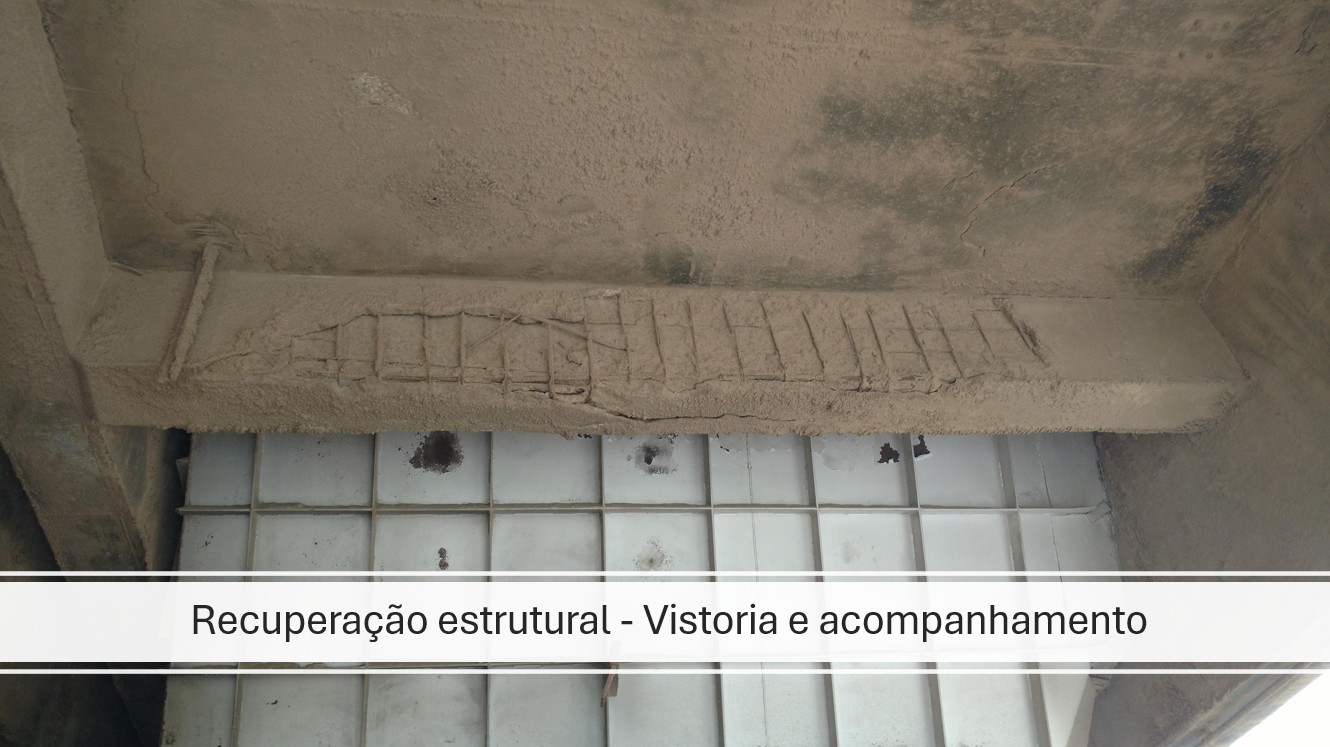 Execução de reforço estrutural