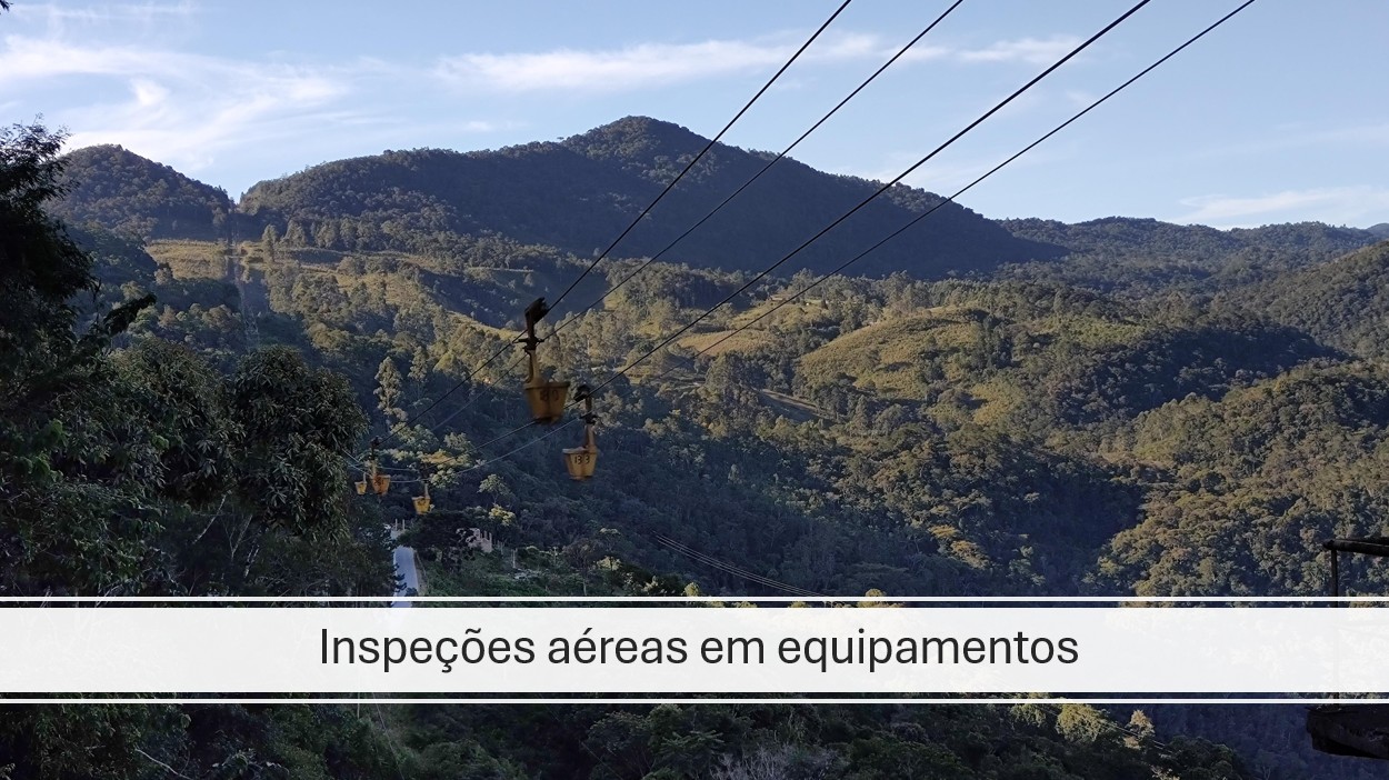 Inspeção em equipamento de grande porte